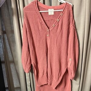 Free people knitted tunic size xs